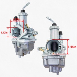ALRACALL YFM125 Carburetor Replaces For Yamaha 4BD-14101-10-00 59V-14101-00-00 Fits For YFM225 MOTO-4 Breeze 125 YFA1 Timberwolf 2WD YFB250 Grizzly YFM125 with Intake Manifold Boot Fuel Petcock Valve