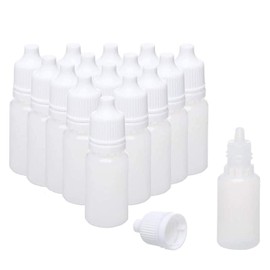 50 Pcs/Set Lab Dropping Bottles,Squeezable Plastic Liquid Dropper Bottles,Empty Eye Liquid Bottles,Eye Droppers Bottles,Travel Bottles & Containers (10ml)
