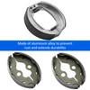Front & Rear Brake Shoes Kit for Honda Recon 250
