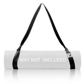 Slim Panda Yoga Mat Straps for Carrying, Adjustable Yoga Mat Carrier Sling Fits All Mats(Mat Not Included)(Black 2.3M)