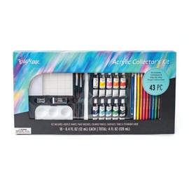 Brea Reese - Acrylic Collector's Kit - 43 Pieces of Paints & Colored Pencils (41527MN8)