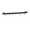 Enclume Premier 30-Inch Utensil Bar Wall Pot Rack, Hammered Steel