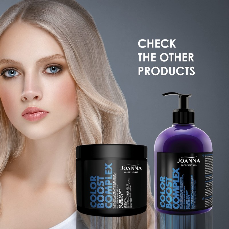 Joanna Professional Revitalisation Tint Shampoo in Silver Grey for Hair