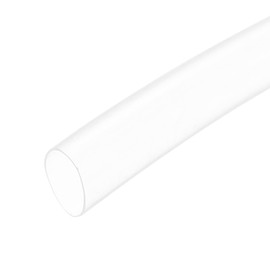 sourcing map Heat Shrink Tubing 6mm Dia 8m Length 2:1 Heat Shrink Wrap Cable Sleeve Heat shrink Tube Clear