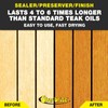 Star Brite Premium Golden Teak Oil 16 oz Ultimate Wood