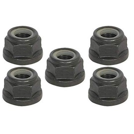 Raisman Brush Cutter Nuts for M10 x 1 Compatible with Stihl Models FS85 FS86 FS106 FS108 Part 4126 642 7600 (Pack of 5)