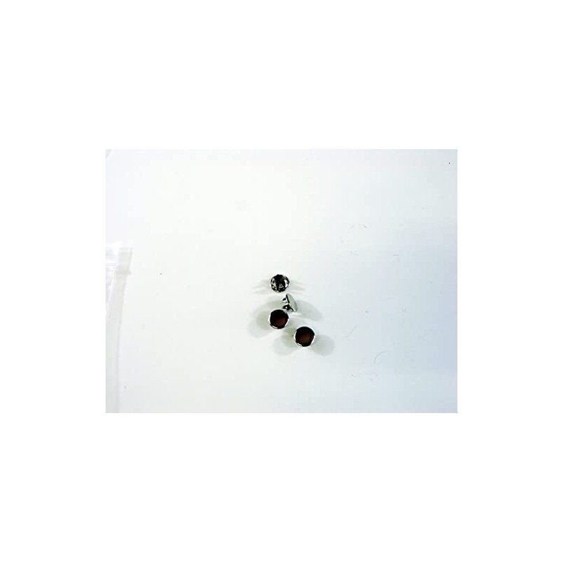4 Pack 1/4" Metal Hole Plugs- Nickel Plated - SP-250-NK