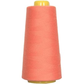 Threadart Serger Thread - Polyester Sewing - 2750 Yard Cone 40/2 - Portland Orange