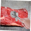 OHPHCALL 1Pc Stainless Steel Meat Tenderizer Tool Wheel Design for