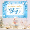 RoadSea It's a Boy Backdrop Banner - Gender Reveal Party