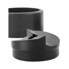 AMZCNC 1-1/2" Conduit Hole Size Knockout Punch Unit with Manual Draw Stud – (1.95" – Actual Hole Size)