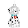 BRUBAKER Dalmatian - Hand-Painted Glass Christmas Bauble - Mouth-Blown Christmas