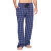 Ashford & Brooks Men’s Woven Plaid Sleep Pajama Pants Long