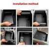 PDKLIN for F150 Center Console Organizer Gun Safe Box with