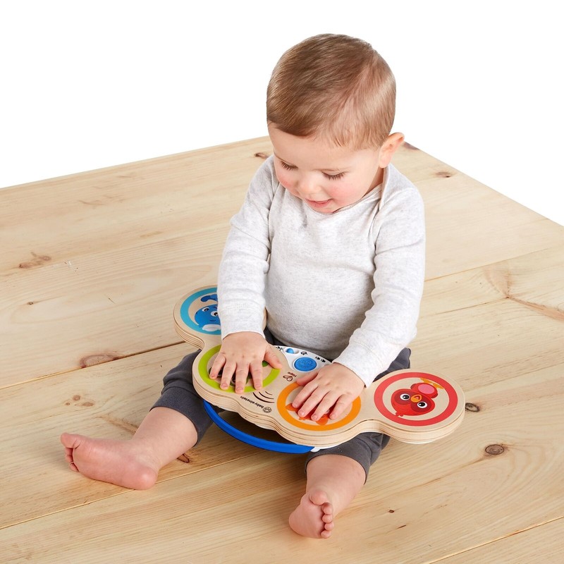 Baby Einstein Montessori Magic Touch Drum Set Musical Toy for