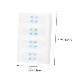 Beavorty 40Pcs Invisible Face Lifting Makeup Face Shaper Tools for Women Achieve Shape Look Promote for All Skin Types