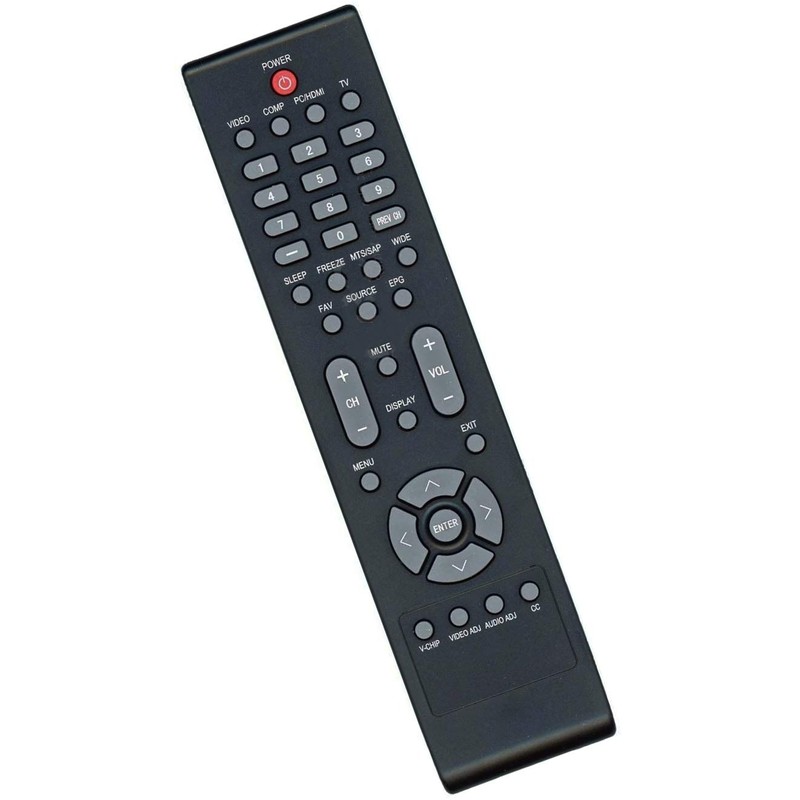 VR6 Remote Control Replacement for Vizio TV VS370 VS370E