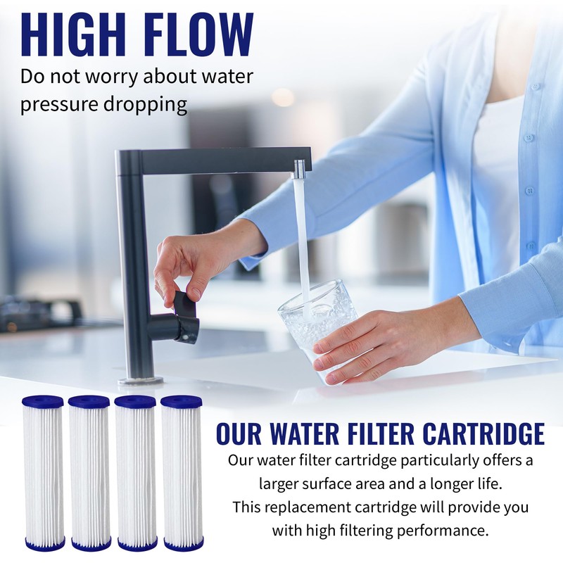 CFS – 2 Pack Pleated Water Filter Cartridges Compatible with