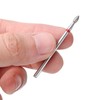 sourcing map 6pcs 200-230 Grits Diamond Grinding Bit 1.3/2/2.3/2.6mm Oval