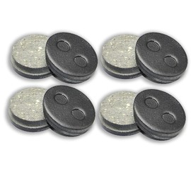HERCHR Pastillas De Freno De Disco De Bicicleta, 4 Pares 0,2 × 0,8 Pulgadas Circular BB5 M446 Bicicleta Eléctrica De Montaña Resina Semi Metal Aceite Pastilla De Freno De Disco Accesorio
