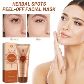 Inthouse Farlow Herbal Spot Peel Off Facial Mask Online Removal Advanced Skin Cream Natural Ingredients for All Skin Types (2PCS) / 인트하우스 파로우 허브 스팟 필 오프 페이셜 마스크 온라인 제거 고급 스킨 크림 모든 피부 타입을 위한 천연 성분(2PCS)