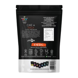 Earth Co | Café + Maca Ener-G | Más Energía y Mejor Rendimiento | Café molido tostado medio| 500g.