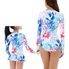 Mom and Daughter Matching Swimsuits Long-Sleeve: Girls 5 6 Years