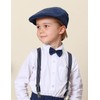 A&J DESIGN Newsboy Hats for Boys Baby Golf Wedding Driver