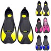 2pcs Swim Training Fin Professional Swim Flippers for Snorkeling Diving