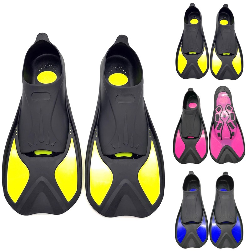 2pcs Swim Training Fin Professional Swim Flippers for Snorkeling Diving