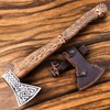 Poshland AX-7615 Custom Gift Forged Carbon Steel Viking Axe with
