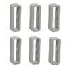 Lilaly 6 Pcs Watch Strap Holder - Replacement Silicone Watch