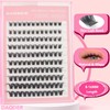 DAODER Self Adhesive Eyelash Clusters Wispy Natural Look No Glue