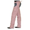Billys Biker Gear Womens Insulated Pink Leather Motorcycle Chaps 2XL