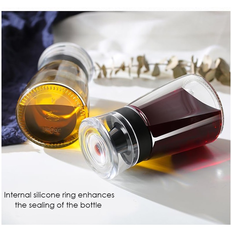 Leak-proof Oil Dispenser Bottle for Outdoor Camping, 160 ml/5.4 oz