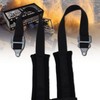 (Black) 4 Point Harness - 2 Inch Webbing and Padding