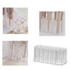 QUUPY 26 Slots Eye Liner Organizer Acrylic Makeup Brush Holder