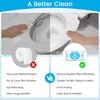 WONDERFUL Flushable Butt Wipes, Unscented 100% Plant-Based Wet Wipes for