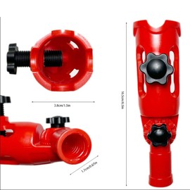 Multi Angle Paint Brush Extender and Edger Tool Extension Pole Attachment for High Ceilings, Walls, Corners Precision Corner Painting Tool, No Ladder Needed