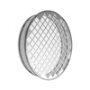 150mm Aluminum Mesh Pipe End Cap - Round Stainless Steel