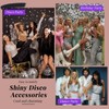 9 Pieces 70s 80s Disco Accessories Disco Accessories Costume with