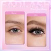 FADLASH Premade Fans Eyelash Extensions D Curl Double Layer Premade