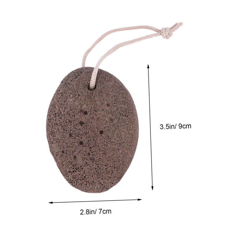 FOMIYES 3pcs Callus Remover Foot Stone Natural Earth Pumice for