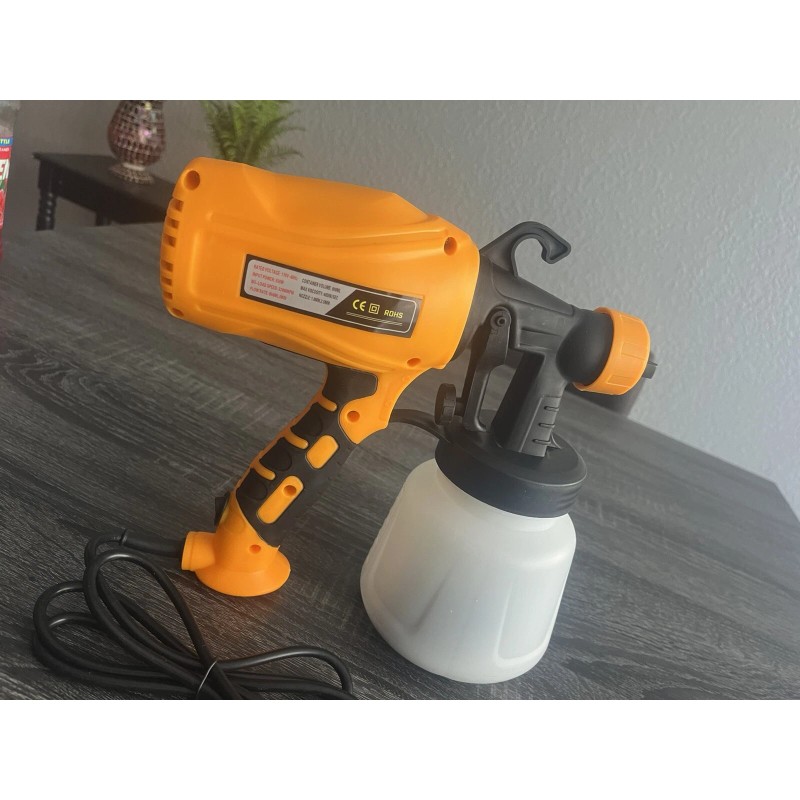 Lovewe Spray Paint Electric Gun DIY 3 Nozzles, 2 Spray