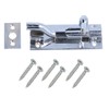 Merriway® BH00777 Swan Neck Surface Slide Door Bolt, 100 mm