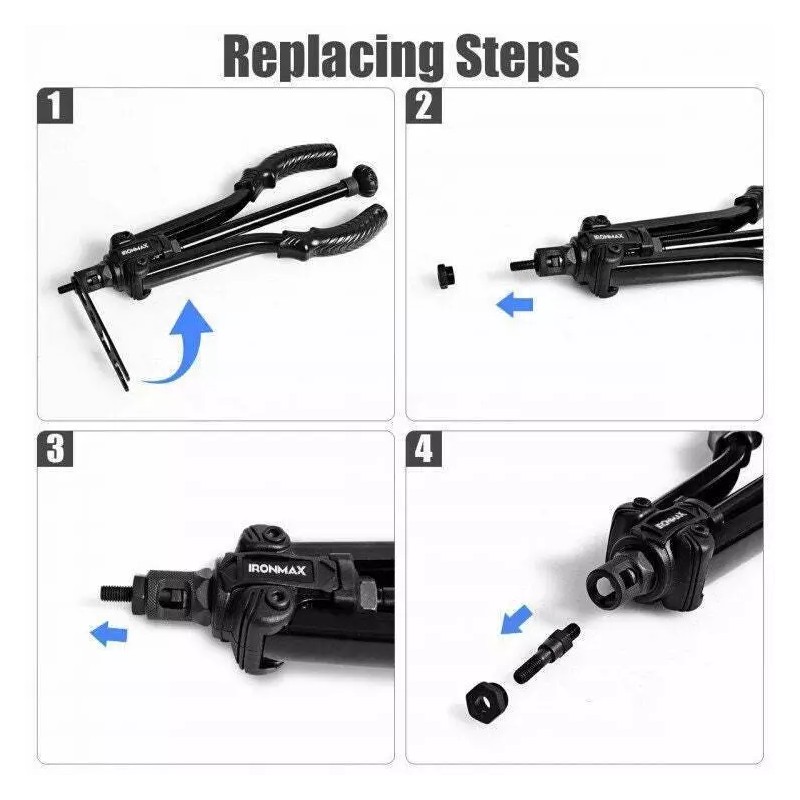 Unbranded 14” Rivet Nut Setter Tool Kit with Case