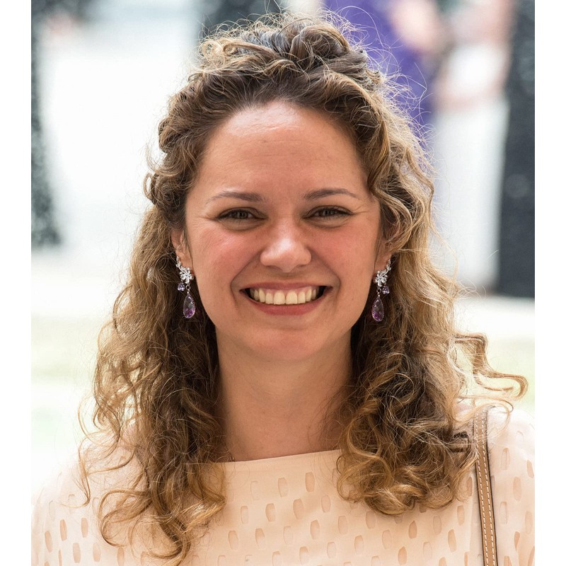 JA.S.JR Crystal Teardrop Earrings Silver Dangle Earrings for Women Ear