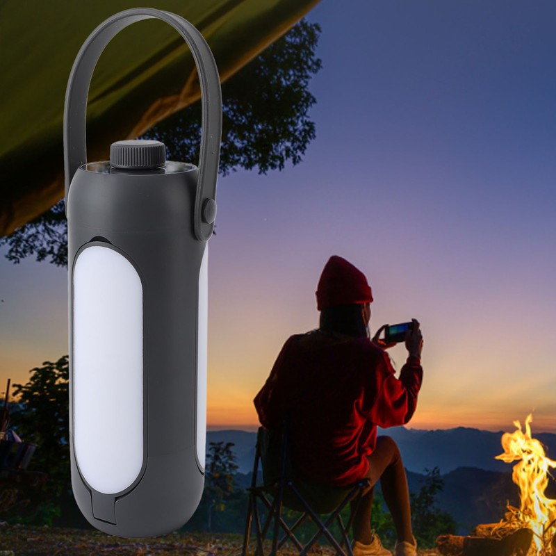 Folding LED Camping Lantern Flashlight 10000mAh USB Rechargeable Collapsible IP54