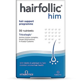 Vitabiotics Hairfollic Him - 30 Tablets