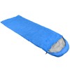 Adult Outdoor Envelope Sleeping Bag with Hood Waterproof for Camping